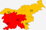 Meteoalarm - informacije o vremenskih razmerah